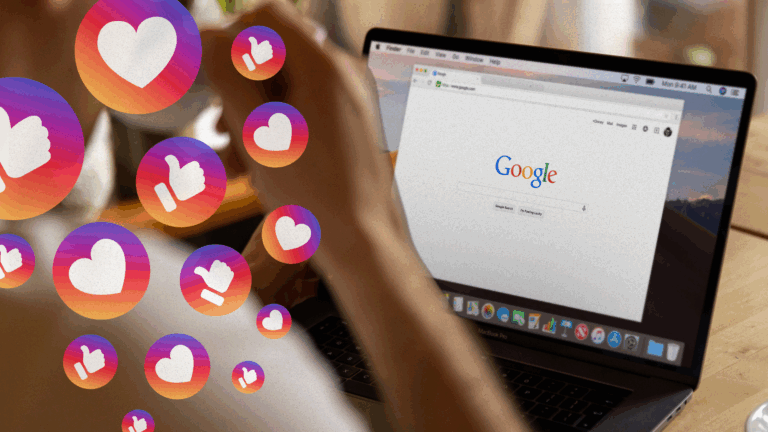 Google indexing Instagram posts